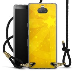 Carry Case Transparent Leather black/gold