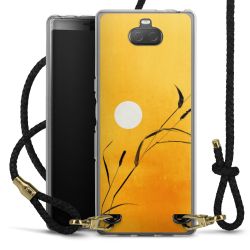 Carry Case Transparent Leather black/gold