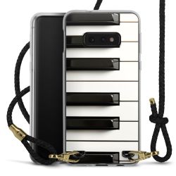 Carry Case Transparent Leather black/gold