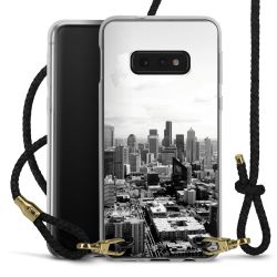 Carry Case Transparent Leather black/gold