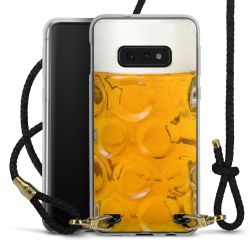 Carry Case Transparent Leather black/gold