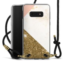 Carry Case Transparent Leather black/gold