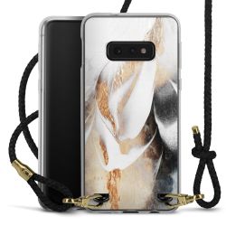 Carry Case Transparent Leather black/gold