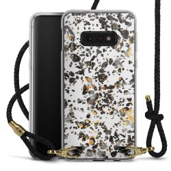 Carry Case Transparent Leather black/gold