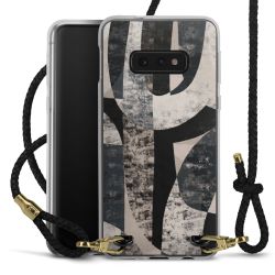 Carry Case Transparent Leather black/gold