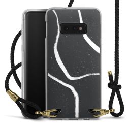 Carry Case Transparent Leather black/gold