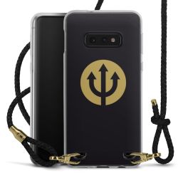 Carry Case Transparent Leather black/gold