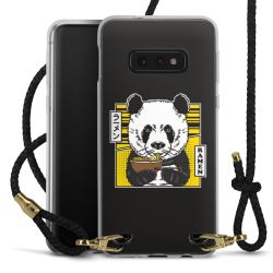 Carry Case Transparent Leather black/gold