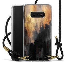 Carry Case Transparent Leather black/gold