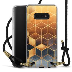 Carry Case Transparent Leather black/gold