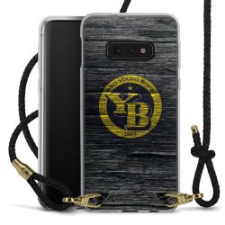 Carry Case Transparent Leather black/gold