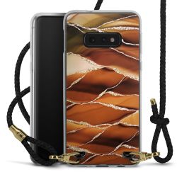 Carry Case Transparent Leather black/gold