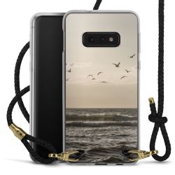 Carry Case Transparent Leather black/gold