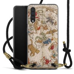 Carry Case Transparent Leather black/gold