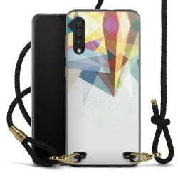 Carry Case Transparent Leather black/gold