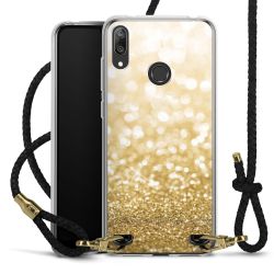 Carry Case Transparent Leather black/gold