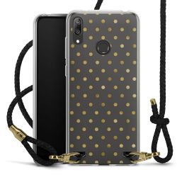 Carry Case Transparent Leather black/gold