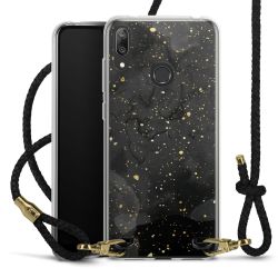 Carry Case Transparent Leather black/gold