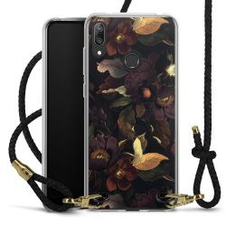 Carry Case Transparent Leather black/gold