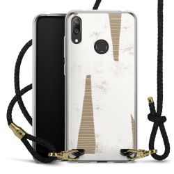 Carry Case Transparent Leather black/gold