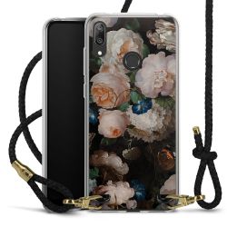 Carry Case Transparent Leather black/gold