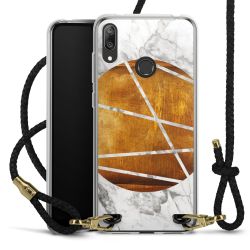 Carry Case Transparent Leather black/gold