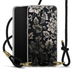 Carry Case Transparent Leather black/gold