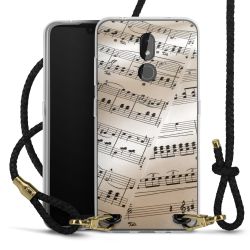 Carry Case Transparent Leather black/gold