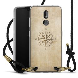 Carry Case Transparent Leather black/gold