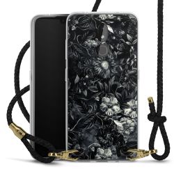 Carry Case Transparent Leather black/gold