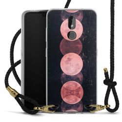 Carry Case Transparent Leather black/gold