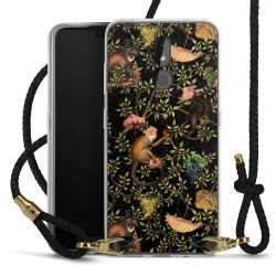 Carry Case Transparent Leather black/gold