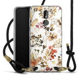 Carry Case Transparent Leather black/gold