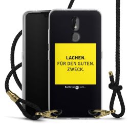 Carry Case Transparent Leder schwarz/gold