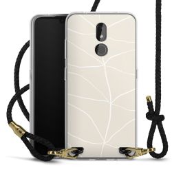 Carry Case Transparent Leather black/gold