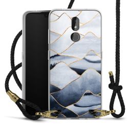 Carry Case Transparent Leather black/gold