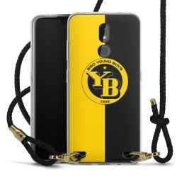 Carry Case Transparent Leather black/gold