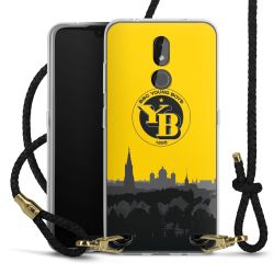 Carry Case Transparent Leather black/gold