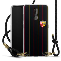 New Carry Case Transparent Leder schwarz/gold