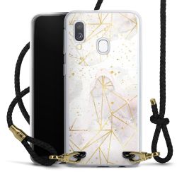 Carry Case Transparent Leather black/gold