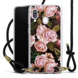 Carry Case Transparent Leather black/gold