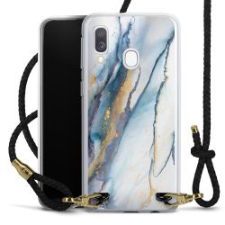 Carry Case Transparent Leather black/gold