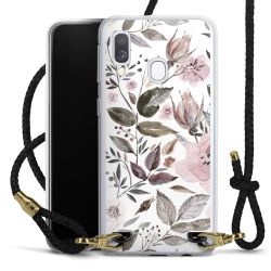 Carry Case Transparent Leather black/gold