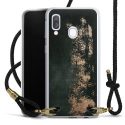 Carry Case Transparent Leather black/gold