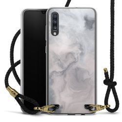 New Carry Case Transparent Leder schwarz/gold