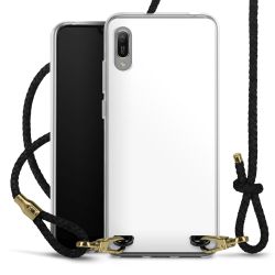 Carry Case Transparent Leather black/gold