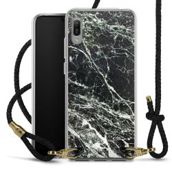 Carry Case Transparent Leather black/gold