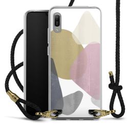 Carry Case Transparent Leather black/gold