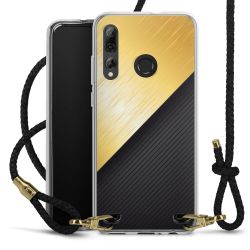 Carry Case Transparent Leather black/gold