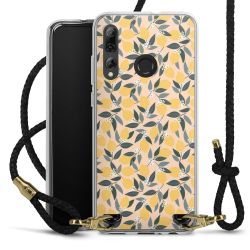 Carry Case Transparent Leather black/gold